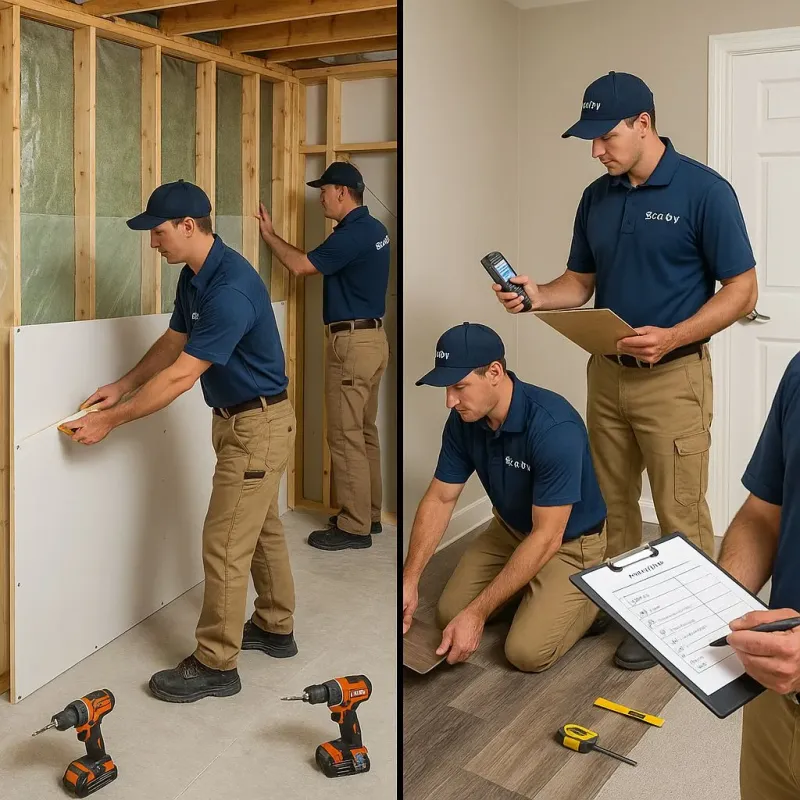 Repairs and Reconstruction process in Ontonagon County, MI